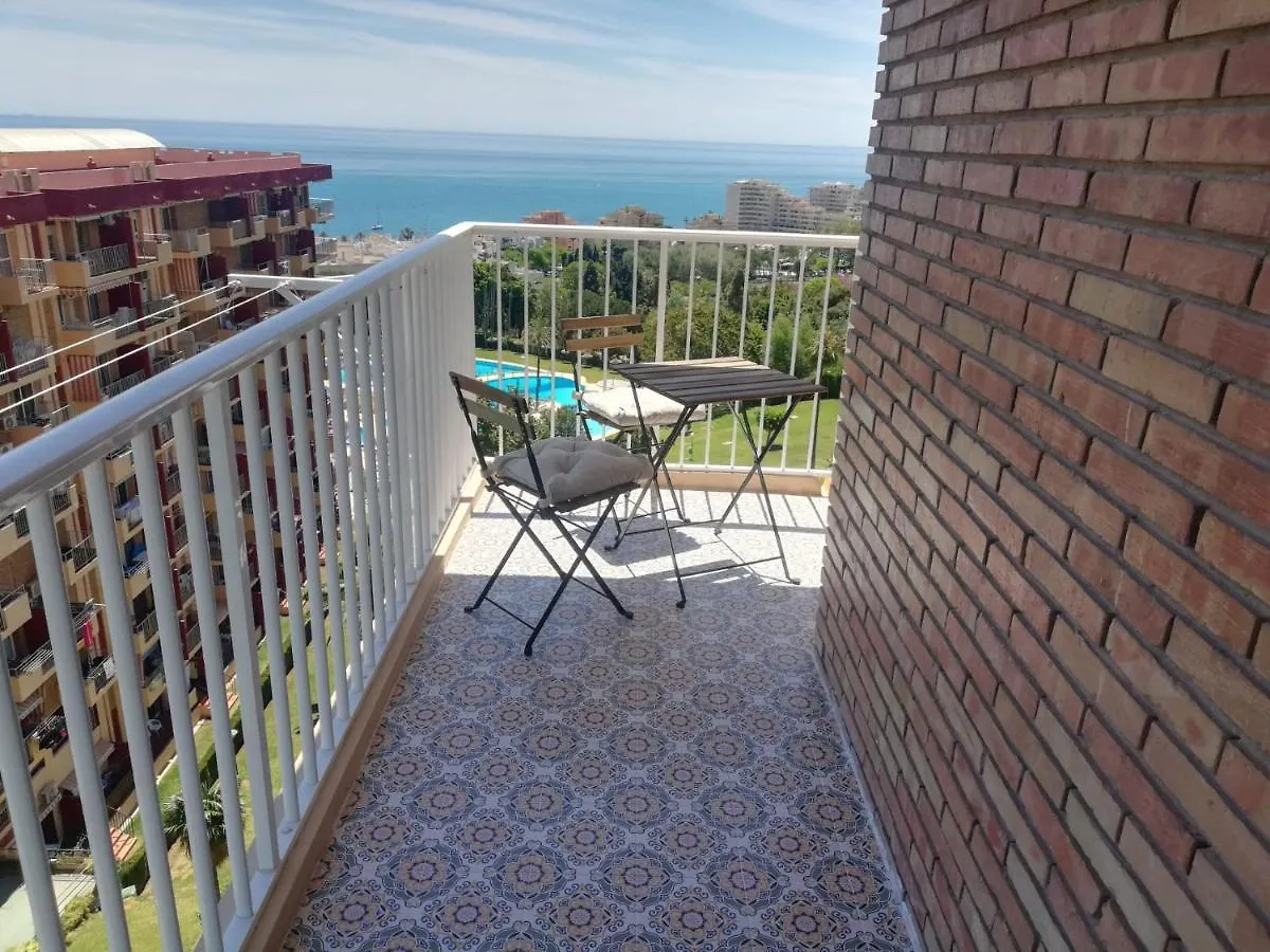 Acogedor,Apartamento.Piscina, Vistas, Terraza 베날마데나코스타 스페인